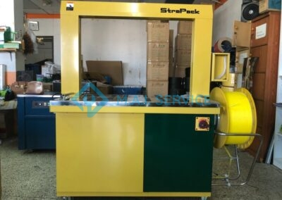 เครื่องแพคกล่องระบบอัตโนมัติSTRAPACK RQ8 เครื่องแพคกล่องระบบออโต้