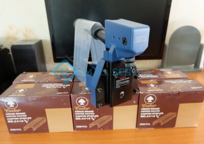 เครื่องเย็บกล่องแบบมือกดรุ่นHA19-34เครื่องเย็บกล่องระบบลม