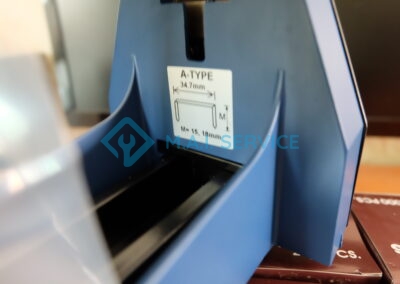 เครื่องเย็บกล่องแบบมือกดรุ่นHA19-34เครื่องเย็บกล่องระบบลม