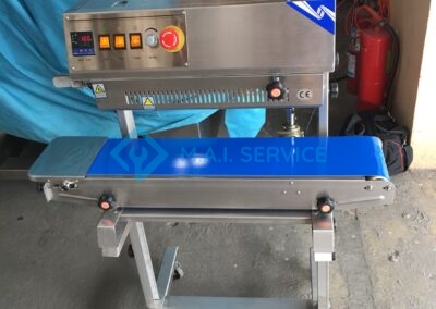 เครื่องซีลปากถุงแนวตั้งรุ่นGT-770 เครื่องซีลปากถุงแบบสายพาน เครื่องซีลปากถุงแนวนอน หจก เอ็มเอไอ แพคเกจ MAIPACKAGE