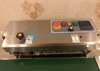 เครื่องซีลปากถุงแบบสายพาน เครื่องซีลปากถุงแนวนอน เครื่องซีลปากถุงแนวตั้ง หจก เอ็มเอไอ แพคเกจ MAIPACKAGE