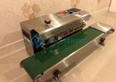 เครื่องซีลปากถุงแบบสายพาน เครื่องซีลปากถุงแนวนอน เครื่องซีลปากถุงแนวตั้ง หจก เอ็มเอไอ แพคเกจ MAIPACKAGE