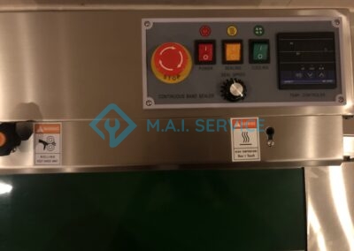 เครื่องซีลปากถุงแบบสายพาน เครื่องซีลปากถุงแนวนอน เครื่องซีลปากถุงแนวตั้ง หจก เอ็มเอไอ แพคเกจ MAIPACKAGE