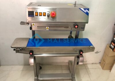 เครื่องซีลปากถุงแนวตั้งรุ่นGT-770 เครื่องซีลปากถุงแบบสายพาน เครื่องซีลปากถุงแนวนอน หจก เอ็มเอไอ แพคเกจ MAIPACKAGE