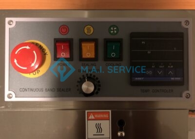 เครื่องซีลปากถุงแบบสายพาน เครื่องซีลปากถุงแนวนอน เครื่องซีลปากถุงแนวตั้ง หจก เอ็มเอไอ แพคเกจ MAIPACKAGE