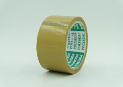 เทปกาวสีน้ำตาลยี่ห้อPOLYSEAL ขนิดกาวยาง
