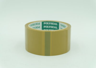 เทปกาวสีน้ำตาลยี่ห้อPOLYSEAL ขนิดกาวยาง