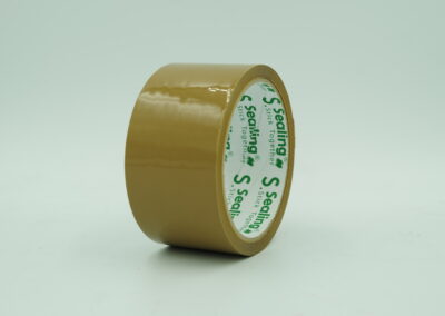 เทปกาว,เทปกาวปิดกล่อง,เทปกาวสีชา,เทปปิดกล่องสีน้ำตาลยี่ห้อS.SEALING