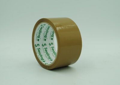 เทปกาว,เทปกาวปิดกล่อง,เทปกาวสีชา,เทปปิดกล่องสีน้ำตาลยี่ห้อS.SEALING