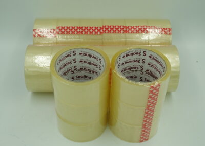 เทปกาว,เทปกาวปิดกล่อง,เทปกาว,เทปปิดกล่องยี่ห้อS.SEALINGแกนน้ำตาล