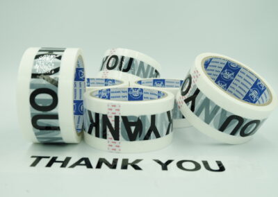 เทปกาวขอบคุณสีขาว