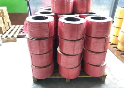 สายรัดสีแดง,สายรัดPP,เชือกรัดกล่อง,สายรัดพลาสติก