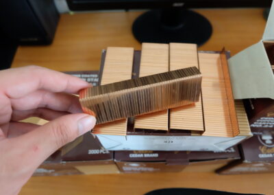 ลวดเย็บกล่อง,ลวดเย็บกล่องCedar416,3419