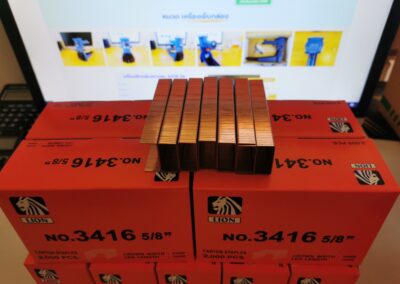 ลวดเย็บกล่องLIONเบอร์3416