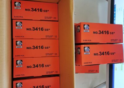 ลวดเย็บกล่องLIONเบอร์3416
