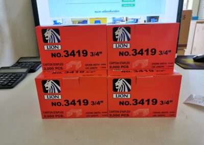 ลวดเย็บกล่อง LION 3416 – 3419