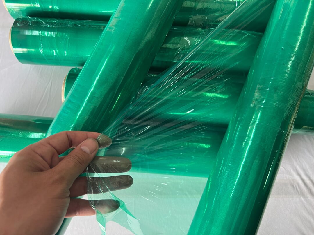 ฟิล์มยืดแบบสี สีเขียว