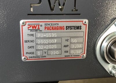 เครื่องปิดเทปกาว,เครื่องปิดเทปกาวรุ่นPW-553S,เครื่องปิดเทปกาวไต้หวัน