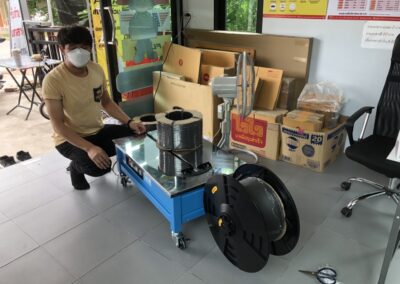 เครื่องรัดกล่อง,เครื่องรัดกล่องรุ่นTP-201,เครื่องรัดกล่องไต้หวัน