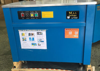 เครื่องรัดกล่อง,เครื่องรัดกล่องกึ่งอัตโนมัติ,เครื่องรัดกล่องจีนรุ่นKZB-I