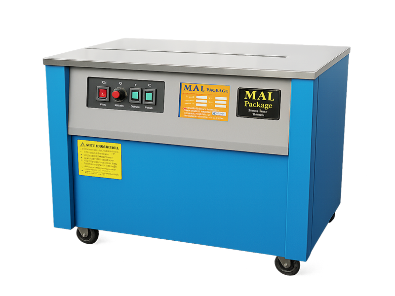 เครื่องรัดกล่องกึ่งอัตโนมัติรุ่น WE-801H