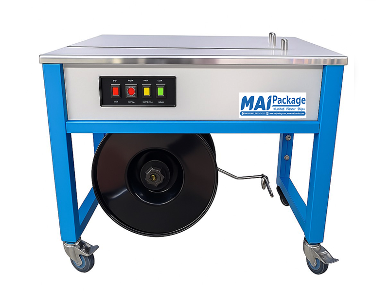 เครื่องรัดกล่องกึ่งอัตโนมัติรุ่น WE-801U