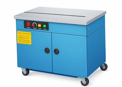 เครื่องรัดกล่องกึ่งอัตโนิมัตรุ่น WE-801DU